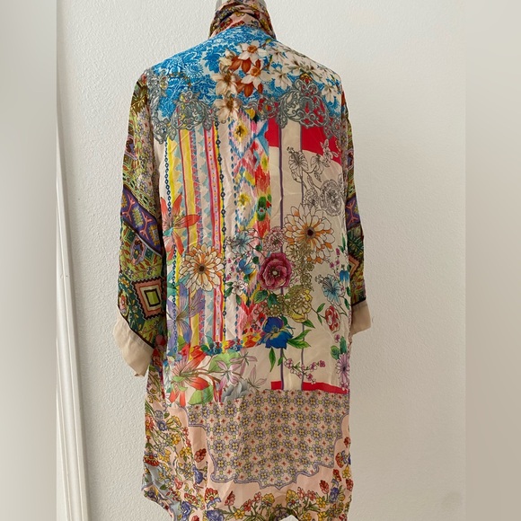 Tempo mix embroidered kimono - Picture 6 of 6